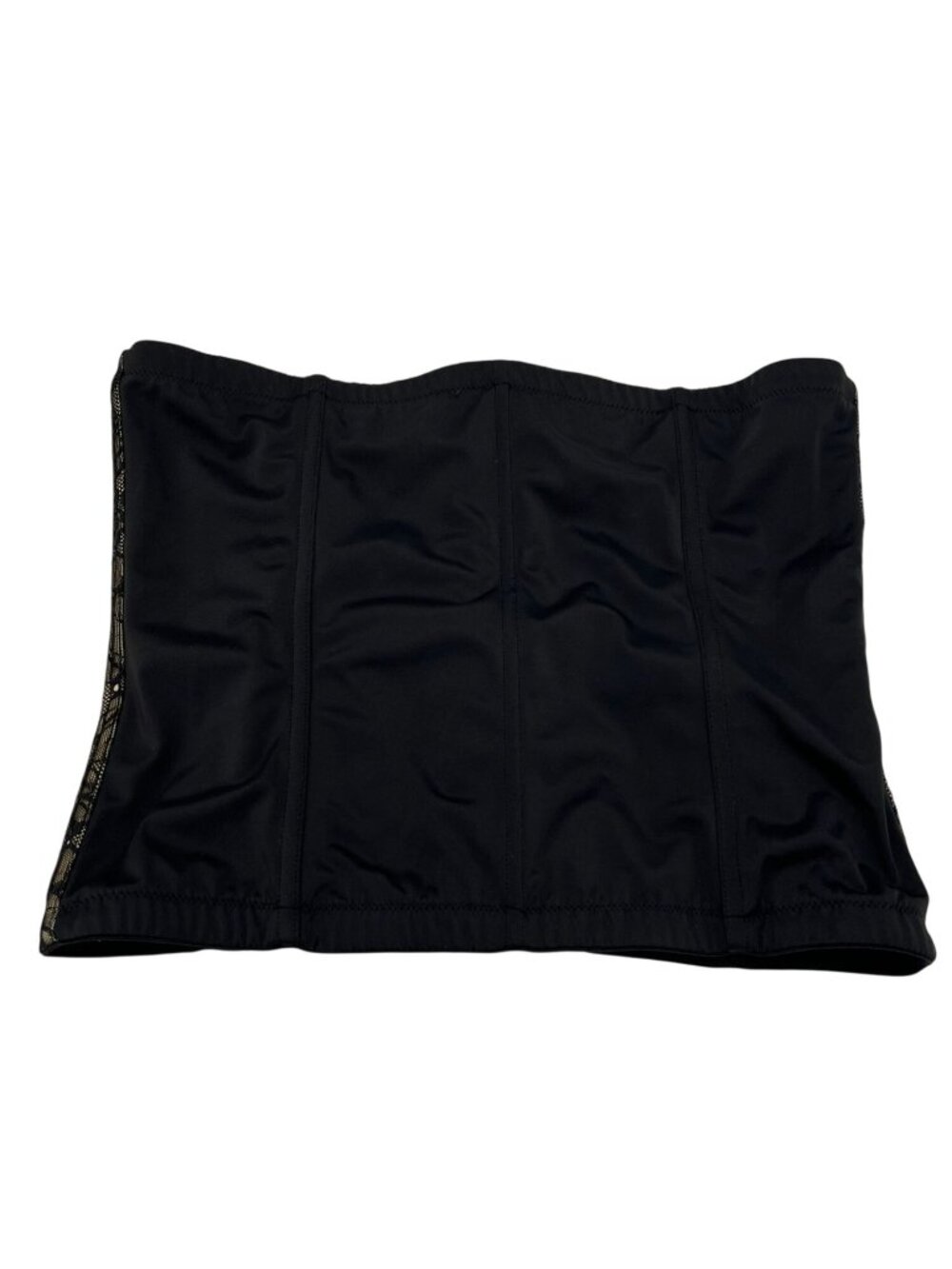 Maidenform Women’s Shapewear Lace Waist Cincher Trainer Size XL Black Floral